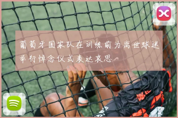 葡萄牙国家队在训练前为离世球迷举行悼念仪式表达哀思